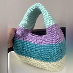 Handmade ❤️ Crochet Knit Women's Bag Purse